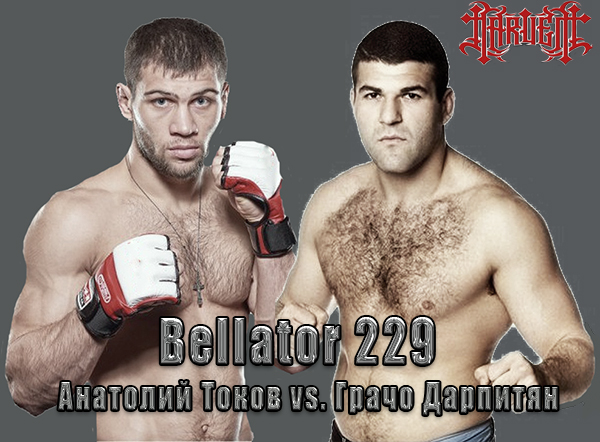 Бой Анатолий Токов vs. Грачо Дарпитян на турнире Bellator 229